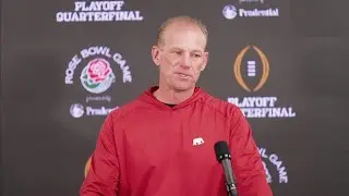 RAW: Alabama's Kalen DeBoer on work to face Indiana Jan. 1 in the Rose Bowl
