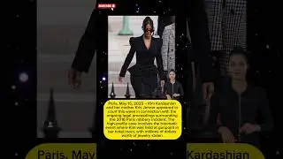 Kim Kardashian and Kris Jenner Attend Court Over Paris Robbery Case #entertainment #celebrity #short