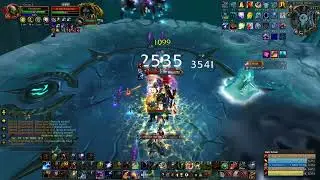 Lich King 25 Heroic - Spellhance Hybrid Shaman POV WOTLK