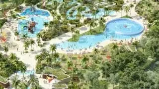 Visite de chantier du parc aquatique O'Gliss Park (Vend&eacute;e)