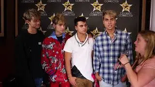Dobre Brothers Lucas, Marcus, Cyrus, and Darius Interview at Celebrity Connected Suite