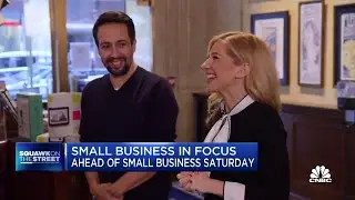 'Hamilton' creator Lin-Manuel Miranda, American Express CEO talk small business