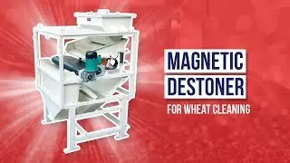 Magnetic Destoner For Wheat Cleaning - Jaykrishna Magnetics Pvt. Ltd.