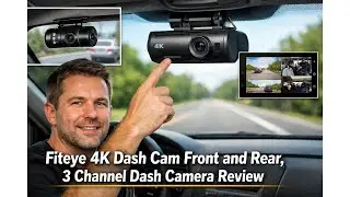 🚗 Fiteye 4K Dash Cam Front and Rear 3 Channel Dash Camera Review &ndash; Worth It Before You Buy? 🚗