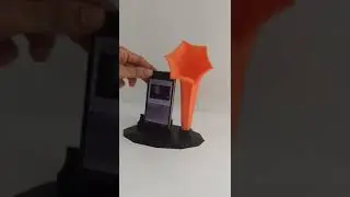 3D Printed GramiPhone Amplifier Stand