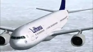 Lufthansa A330-200 in flight teaser
