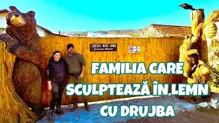 Cresc cai de rasă de mii de euro și sculptează cu drujba în lemn.Familia unicat din Valea Doftanei.