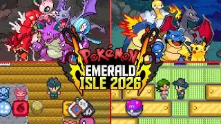 NEW Pokemon GBA With NUZLOCKE Mode, New STORY, EV Training, SECRET Bases, MINIGAMES & Much More!