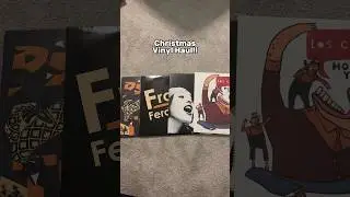 christmas vinyl haul!! #christmas #franzferdinand #pavement #loscampesinos #vinyl #music #haul