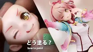 【プリコネ】チエル（聖学祭ver.）のガレージキットフィギュアを作ってみた / Princess Connect - Chieru Garage kit figure painting
