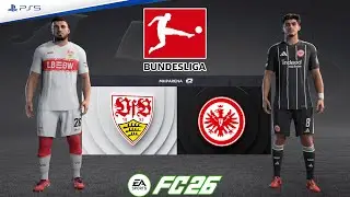 VfB Stuttgart v Eintracht Frankfurt | Bundesliga 25/26 Matchday 17 | Full Match | FC 26 - PS5™[4K]