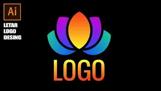 How to Make Letar Logo Desing in Illustrator । Make Letar Logo Desing in Illustrator । 2023