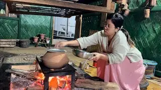 Traditional Nyishi Cooking | Local Kiddhi (Amin) with New Rice | Arunachal Pradesh🌾🍚🫶💖