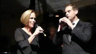 Leslie Schmidt and Kevin Jackson singing 