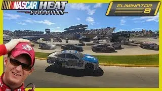 Brilliant AI Strategy |7/10| NASCAR Heat Evolution Dale Jr Chase Mode 2017 Update