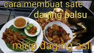 Cara membuat daging palsu #resepmasakan