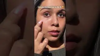 Best primer for oily skin and open pores by Elle 18 😍 #siliconemask #ashortaday #ytshorts