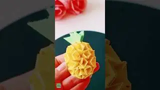Paper Pineapple DIY That&rsquo;ll Make You Say WOW! | #shorts #craft #diy