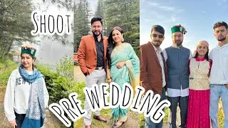 Pre wedding shoot || Tani jubbar lake || Hatu peak || Narkanda Shimla (Behind the Scenes 😅)