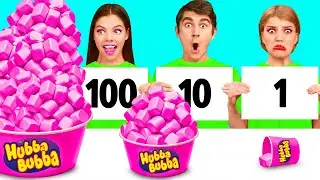 100 Layers of Food Challenge | Smart Gadgets vs Hacks by AZaZa Challenge