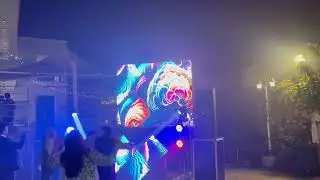 Basic DJ Setup With Led Wall - Party Blasster Entertainment DJ Links 