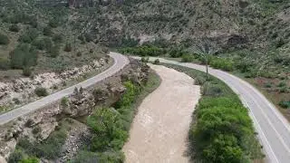 Have you ever seen this much water in Plateau Creek?