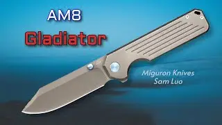 AM8 Gladiator:  New Flipper Blade with Thumbstuds from Miguron!