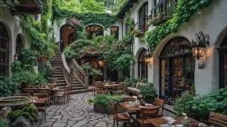 Smooth Jazz in the Garden 🌸 Relaxing Sax & Piano for Stress Relief, Focus, Coffee & Nature Vibes