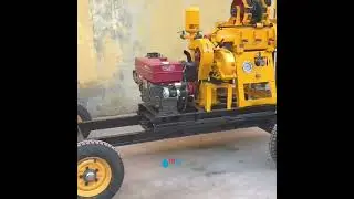 YES200D 200m Hydraulic Diesel Water Well Rock Drilling Rig Machine #drillingrig#waterwelldrillingrig