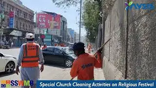 Cleanliness Activities Inside and Surroundings Areas of the Church - District South.
