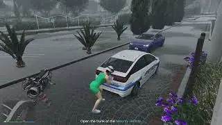 GTA V Salvage Yard Robbery, The GangBanger Robbery, Task 2, Stun Guns