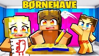 BABY NAT og Jeg Starter i B&Oslash;RNEHAVE i Minecraft!