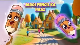 Jadoi Pencil Ka Raaz | Honest Kid Story | Moral Cartoonll &ldquo;जादुई पेंसिल का राज़