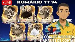 FC MOBILE 26 LIVE - x1 com os inscritos e Analise de contas AO VIVO