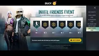 Pubg New State Invite Friends Event | Free Emote Trick!