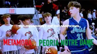 Metamora Vs Peoria Notre Dame 🔥 Tournament of Champions - Highlights (Eoin Dillion & Cooper Koch)
