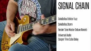Unleashing Vintage Tone Magic: Gibson Les Paul Meets SoloDallas Orbiter Fuzz and Storm