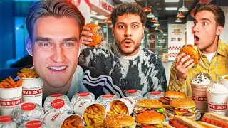 HAMED & ICH HABEN ALLES BEI FIVE GUYS BESTELLT - Reaction
