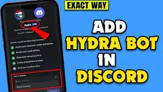 Add Hydra Discord Bot [Mobile]