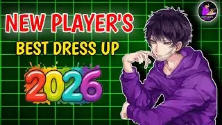 TOP 10 🔥NEW PLAYER'S🥰FREE & BEST DRESS COMBINATION | 2026 PLAYER'S FREE FIRE DRESS UP ||