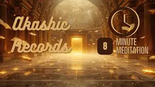 The Hall of Akashic Records | Journey to the Infinite Library of Souls (8-Minute Guided Meditation)