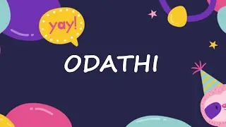 Happy Birthday to Odathi - Birthday Wish From Birthday Bash