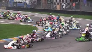 Start Final X30 Junior. Oleksandr Bondarev (246). From P5 to P1 after three turns