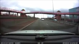 A50 BP Garage Stoke-on-Trent - Dangerous Emerge