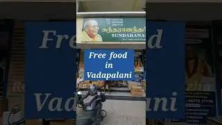 Free food in chennai | free food in vadapalani | food review| #shorts #trending #short #shortvideo