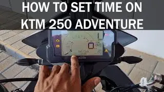 How to Change Time on KTM 250 Adventure