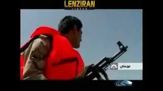 Catch of  vessel load with  smuggled fuel in Persian Gulf