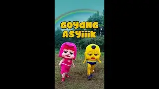 Badut Otoy dan Badut Marsha Joget TikTok Goyang Asik - Boneka Mampang Lupa Minum - Lucu Banget