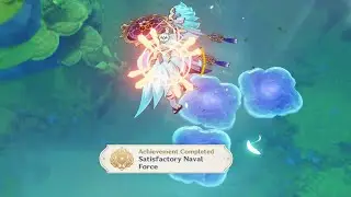 Genshin Impact 4.2 Achievement - Satisfactory Naval Force