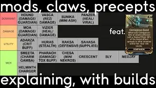 [Warframe] Beast Pet Mods and Claws Explained with Builds (and Also Hounds and Moas, I Guess.)